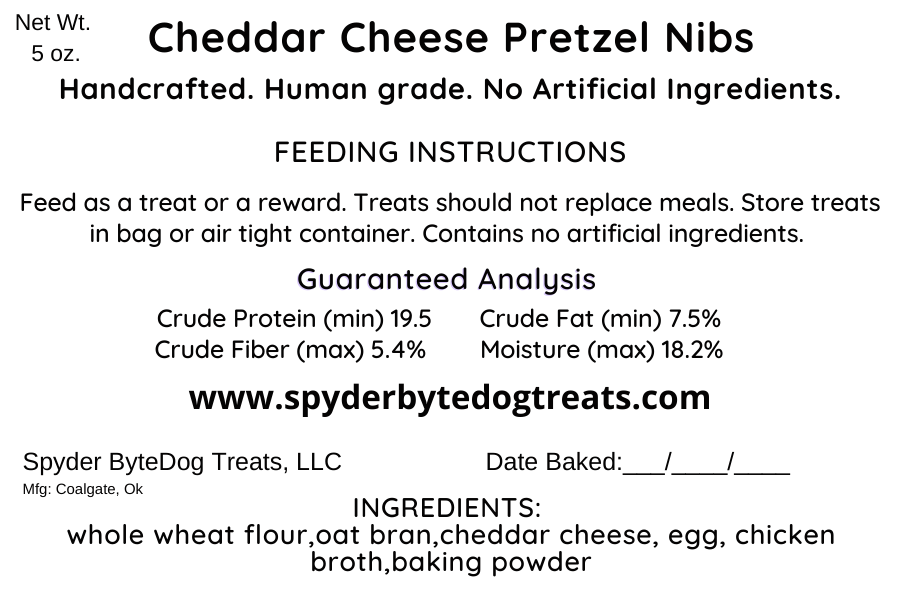 Cheddar Cheese Pretzel Nibs