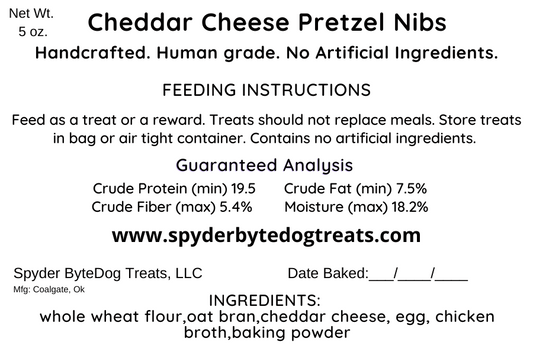 Cheddar Cheese Pretzel Nibs